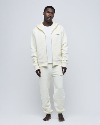 Zip Hoodie Almond-TEKIN APPAREL