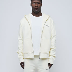 Zip Hoodie Almond-TEKIN APPAREL