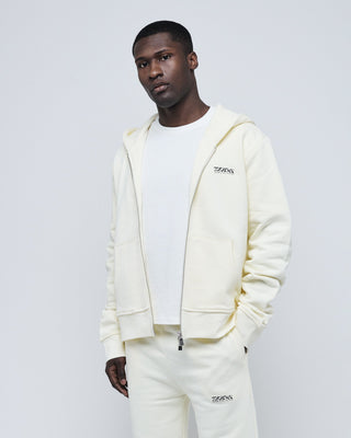 Zip Hoodie Almond-TEKIN APPAREL