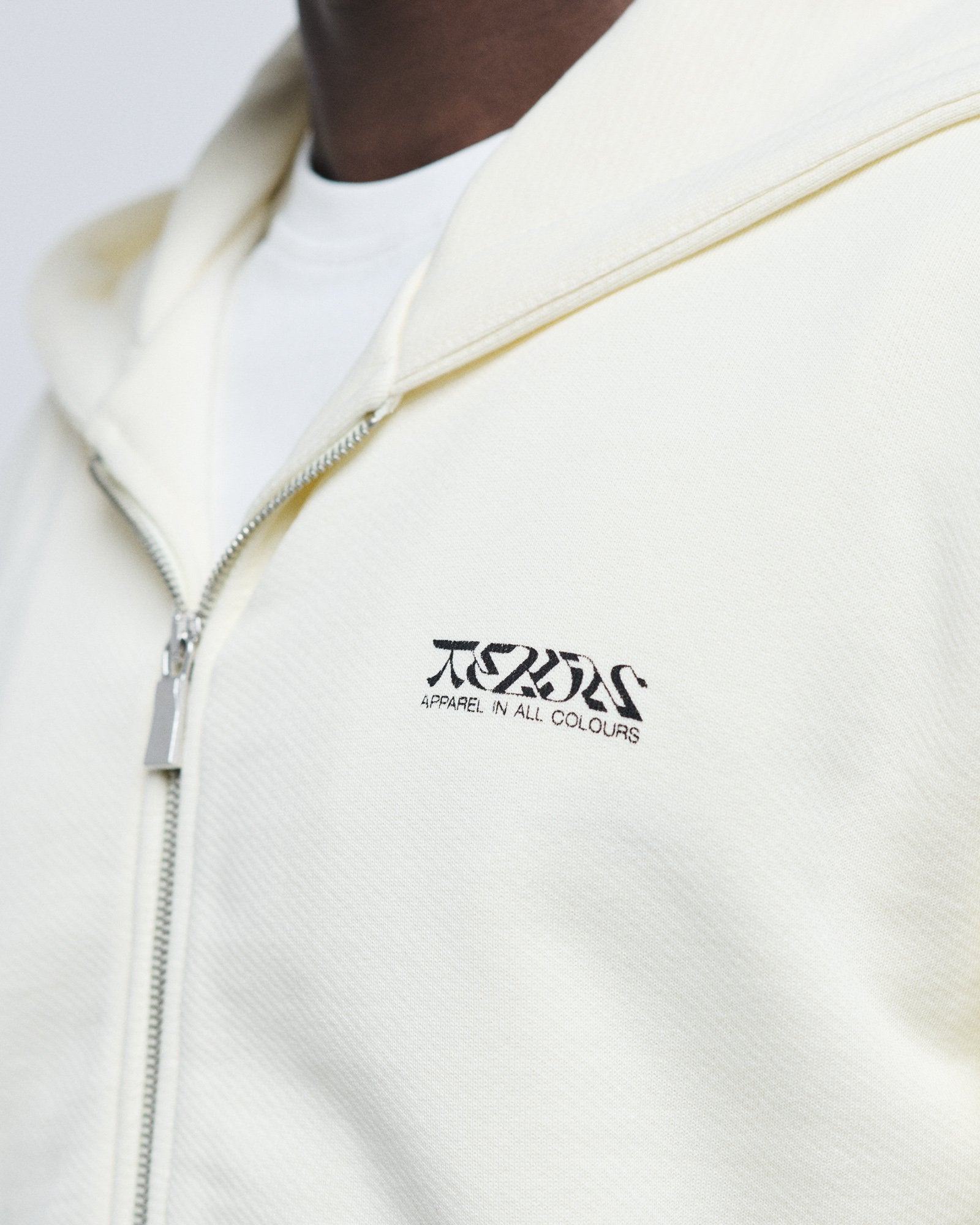 Zip Hoodie Almond-TEKIN APPAREL