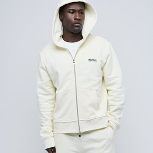 Zip Hoodie Almond-TEKIN APPAREL