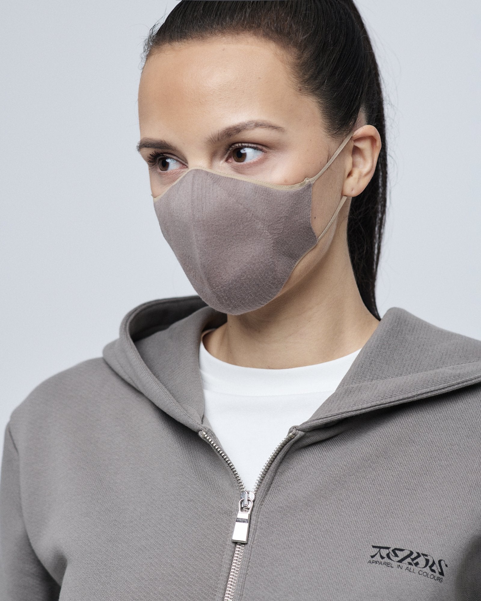 Zip Hoodie Charcoal-TEKIN APPAREL