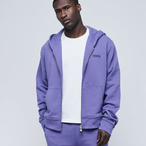 Zip Hoodie Lavender-TEKIN APPAREL