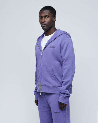 Zip Hoodie Lavender-TEKIN APPAREL