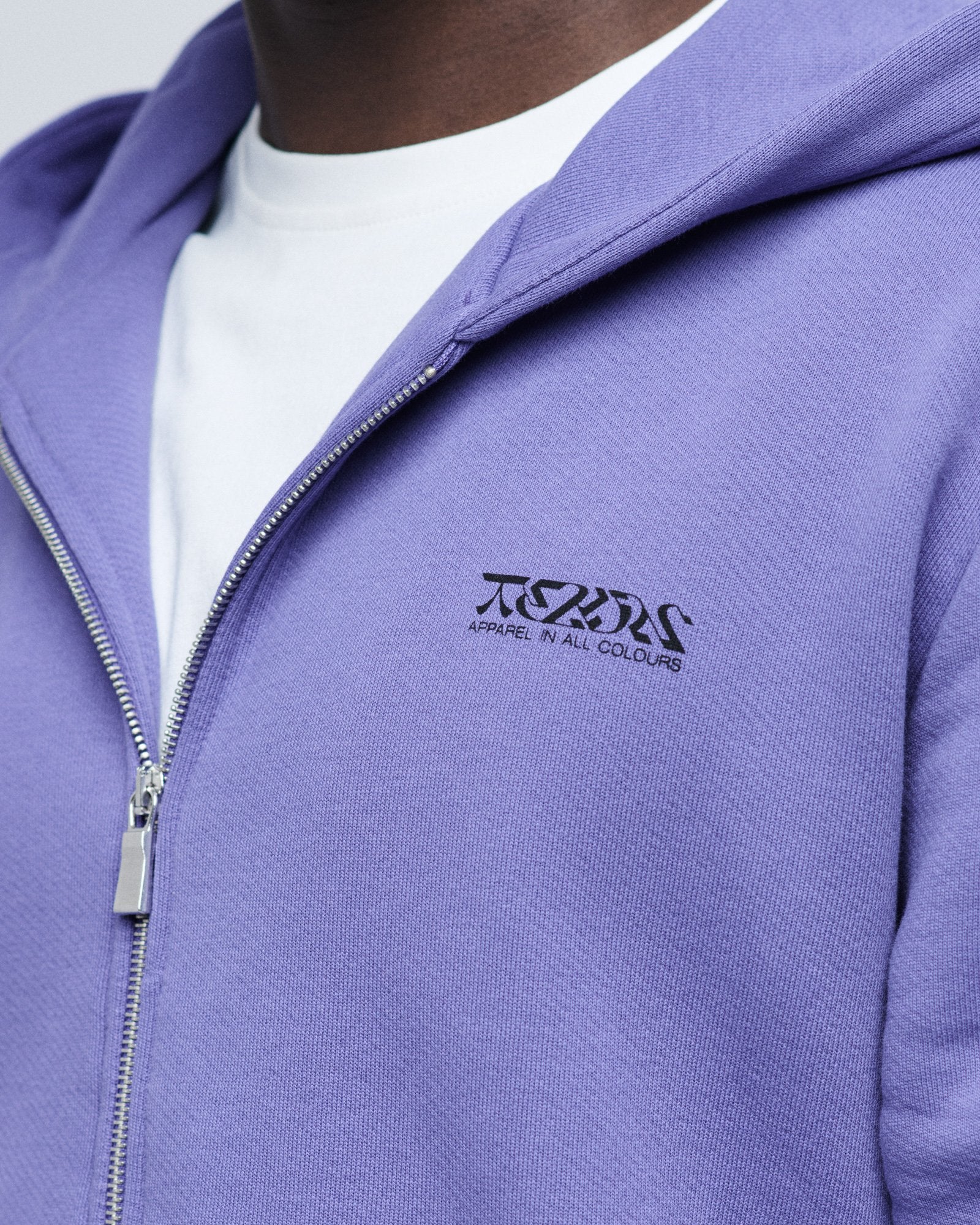 Zip Hoodie Lavender-TEKIN APPAREL